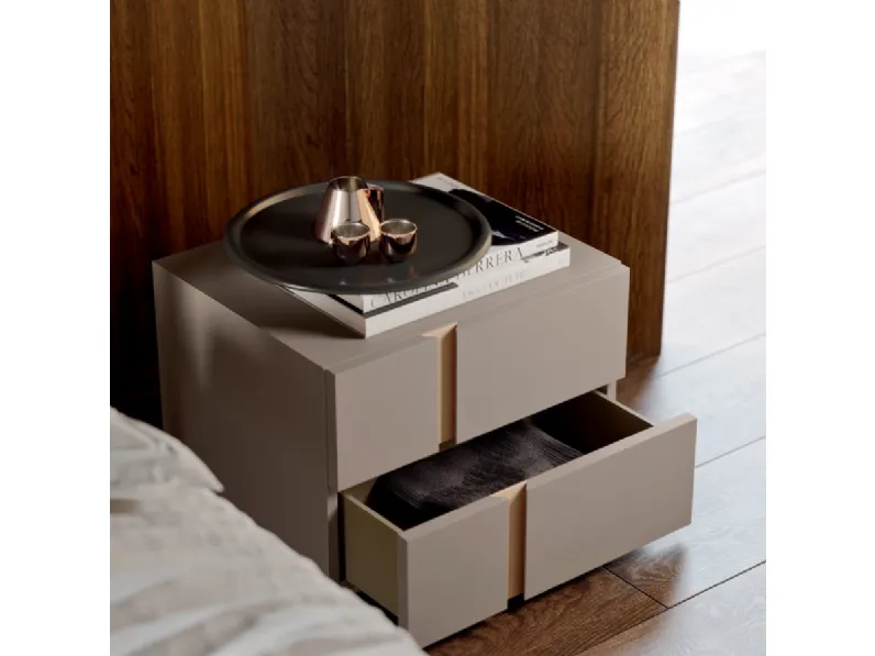 Letto in legno con giroletto Letto moderno ginevra Mottes selection a prezzo scontato