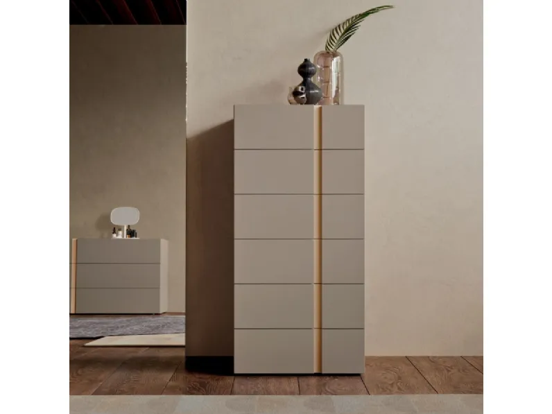 Letto in legno con giroletto Letto moderno ginevra Mottes selection a prezzo scontato