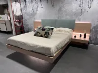 Letto in legno con giroletto Shiro�Tomasella�a prezzo scontato