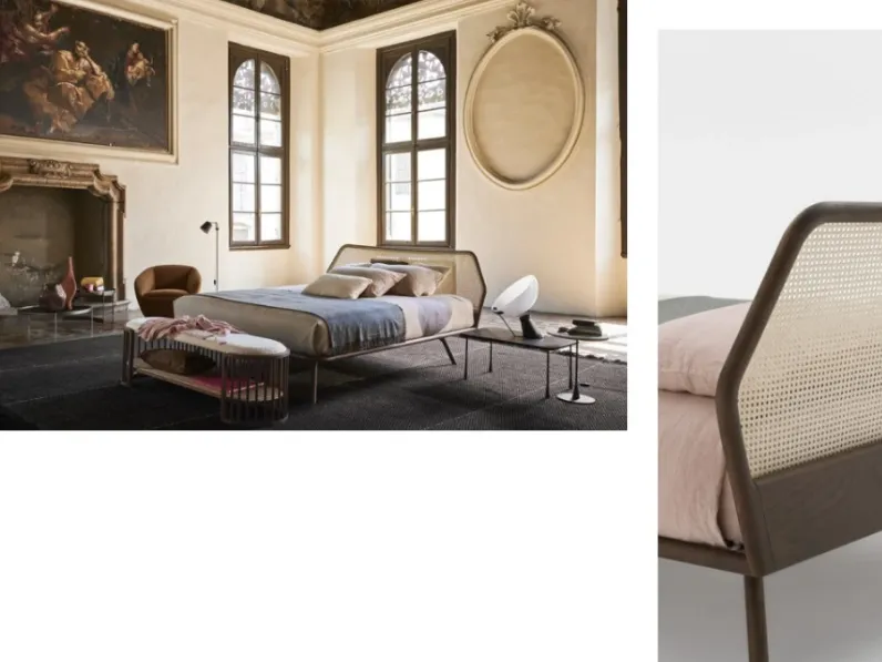 Letto matrimoniale moderno Letto pianca con  materasso dorelan Pianca a prezzo scontato