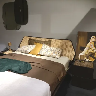 LETTO Letto pianca con  materasso dorelan Pianca in OFFERTA OUTLET - 50%