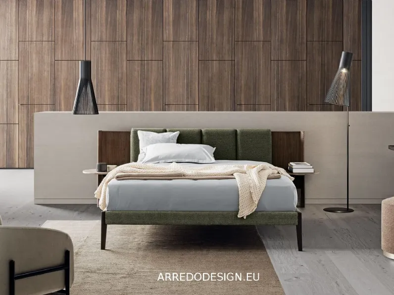 Letto in legno modello Millerighe di Dall'agnese scontato 30%