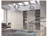 Letto singolo moderno Basic singolo Spinelli a prezzo scontato