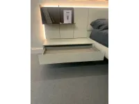 Letto moderno con giroletto Ecletto Sangiacomo a prezzo scontato