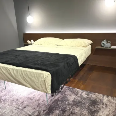 Letto in legno modello Letto air frestanding di Lago scontato 30%
