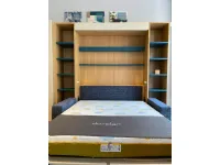 Letto in legno a scomparsa Letto e divano a scomparsa nobu �Clever�a prezzo ribassato