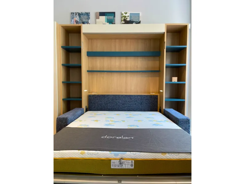 Letto e divano a scomparsa nobu  di Clever scontato del 50%