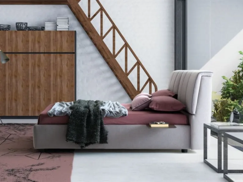 Letto imbottito modello Inside di Le comfort scontato 35%
