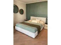 Letto design con contenitore Iorca Bolzan a prezzo ribassato