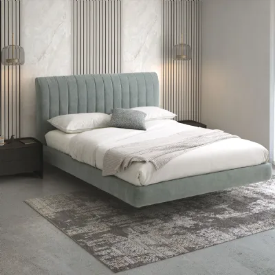 Letto matrimoniale moderno Joao outlet Diotti.com a prezzo ribassato