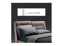 Letto imbottito con piedini Join *Samoaa prezzo scontato