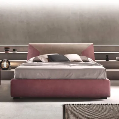 Letto imbottito con contenitore JsSamoaa prezzo scontato