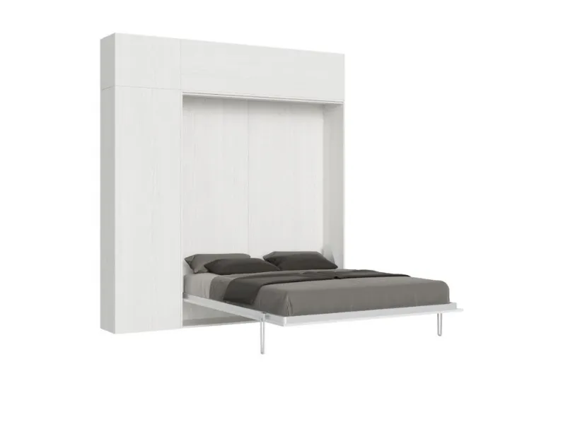 Letto matrimoniale a scomparsa Kiaro Md work a prezzo scontato