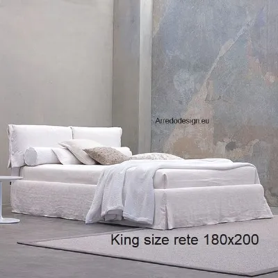 Letto imbottito modello Giselle di Twils scontato 30%