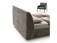 Letto king size con contenitore Timoty Le comfort a prezzo ribassato