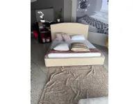 Letto king size con giroletto Letto maxi tessuto luxury italia Md work a prezzo ribassato