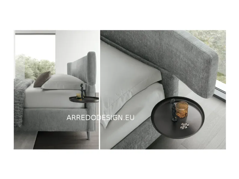 Letto matrimoniale design Bergè V&nice a prezzo scontato