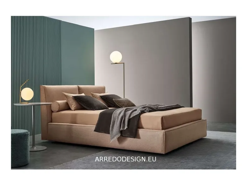 Letto king size design Ada Twils a prezzo scontato