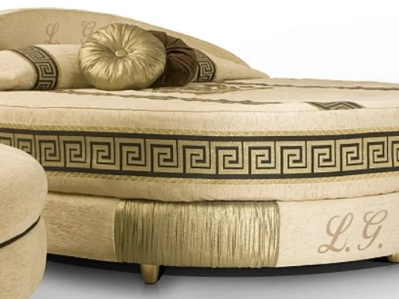 Letto rotondo completo di materasso  Md work SCONTATO a PREZZI OUTLET