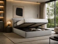 Letto king size Letto sfoderabile maxi con contenitore Md work con un ribasso IMPERDIBILE