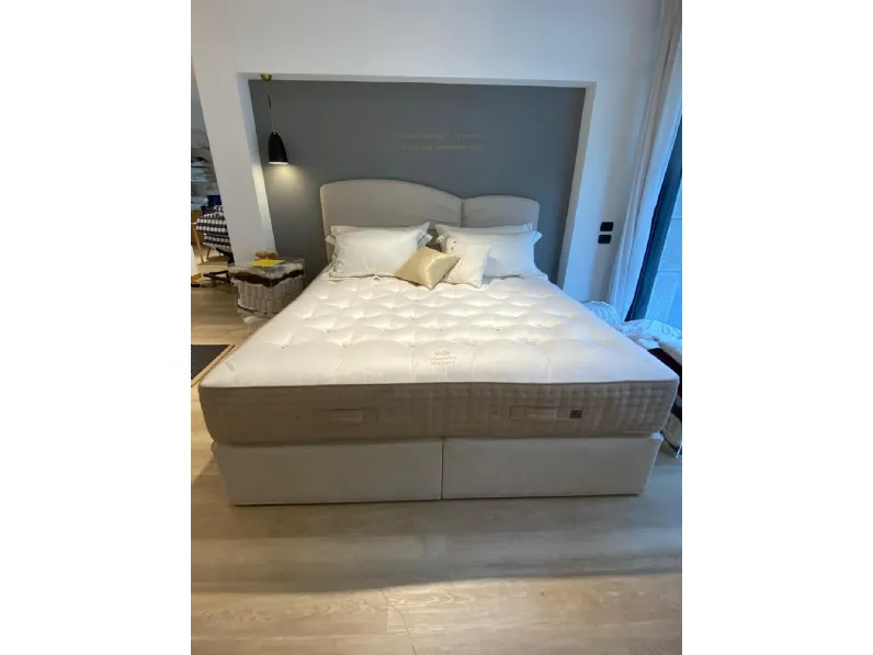Letto king size moderno Diamond majesty  Vispring a prezzo ribassato