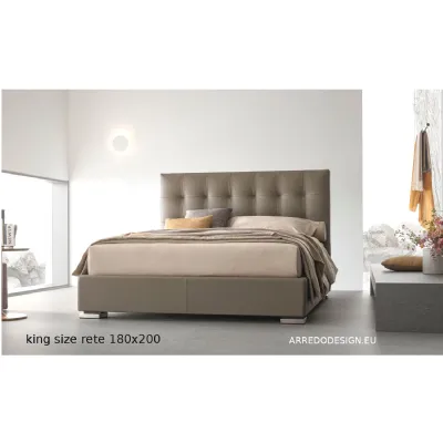Letto king size classico Victor plus V&nice a prezzo ribassato
