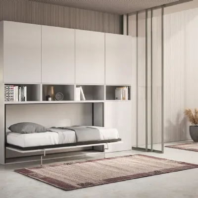 Letto moderno Kreation letto scomparsa  pi� armadio Md work scontato 55%