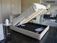 Letto imbottito con contenitore LulLa falegnamia prezzo scontato