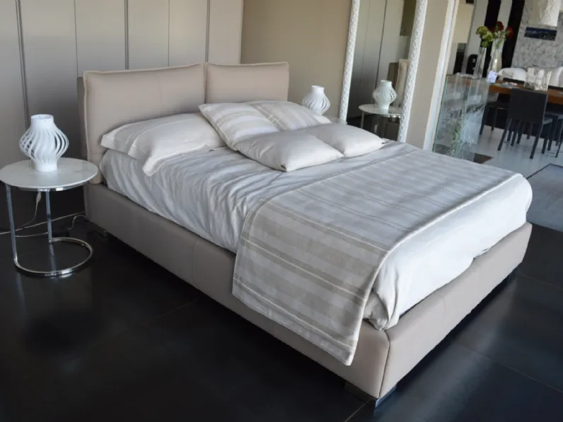 Letto imbottito con contenitore LulLa falegnamia prezzo scontato