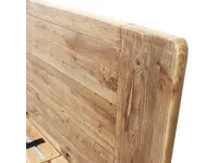 Letto in legno modello Legno riciclato di Outlet etnico scontato 33%