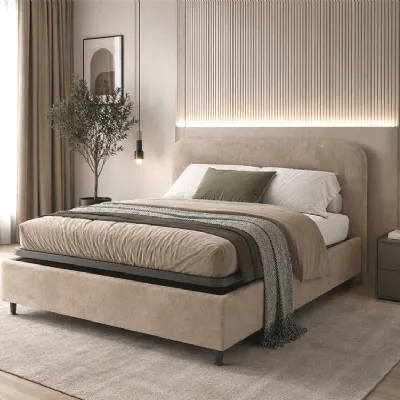 Letto matrimoniale moderno Letto 03 Artigianale a prezzo scontato