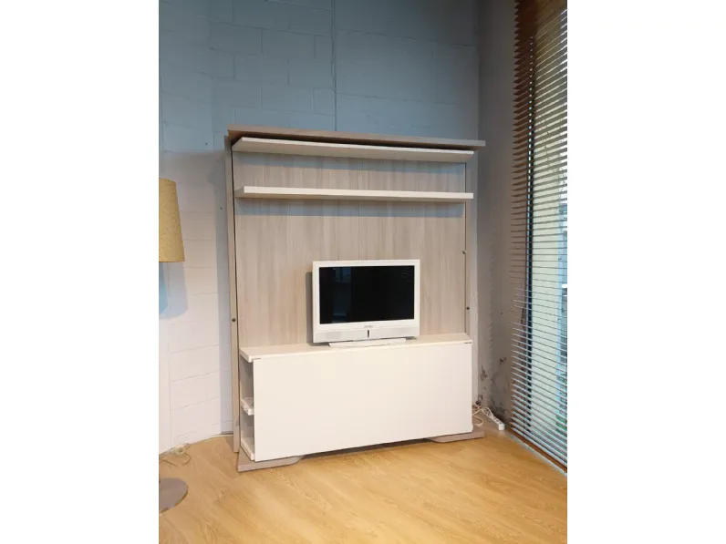 LETTO Letto a scomparsa lgm 2 tv table free Clei in OFFERTA OUTLET - 35%