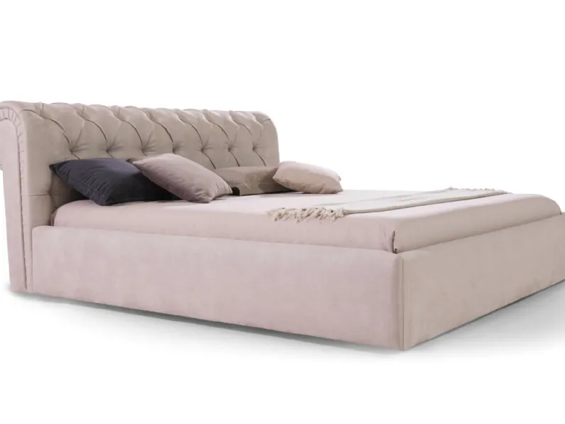 LETTO Letto chester Divani store in OFFERTA OUTLET