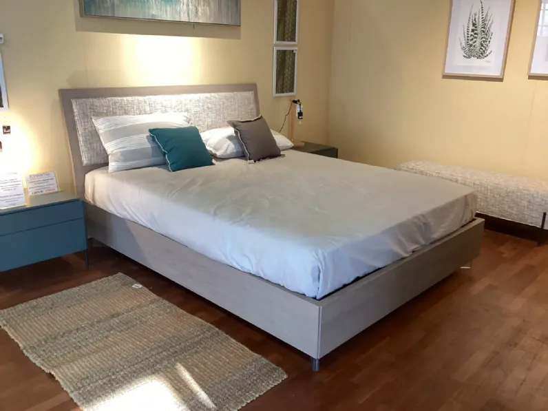 Approfitta dello sconto 52% sul letto Letto contenitore rovere gessato  di Artigianale