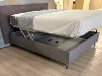 Letto matrimoniale moderno Letto cut filo Samoa a prezzo scontato