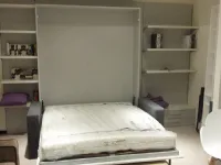 Letto Letto divano a scomparsa basic discesa rallentata Artigianale SCONTATO a PREZZI OUTLET