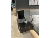 Letto moderno con piedini Letto ecletto Sangiacomo a prezzo scontato