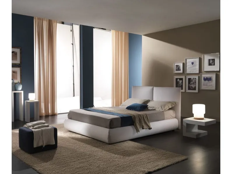 Letto extra large velluto Md work SCONTATO