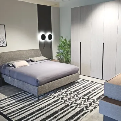 Letto Letto imbottito tomasella altea Tomasella SCONTATO a PREZZI OUTLET