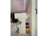 Letto singolo con cassetti Letto level Moretti compact camerette a prezzo ribassato