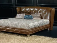 Letto Letto londra in pelle invecchiata lucida di Md work scontato del 46%
