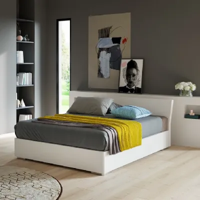 Letto Letto-matrim. mod.colorado con box-cont.-scontato del 50% Giessegi SCONTATO 50%