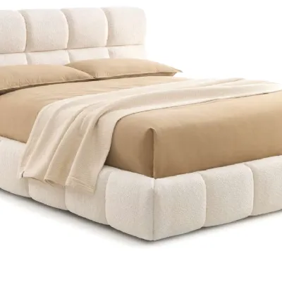 Letto imbottito modello Letto matrimoniale bubble di Hoppl� scontato 40%