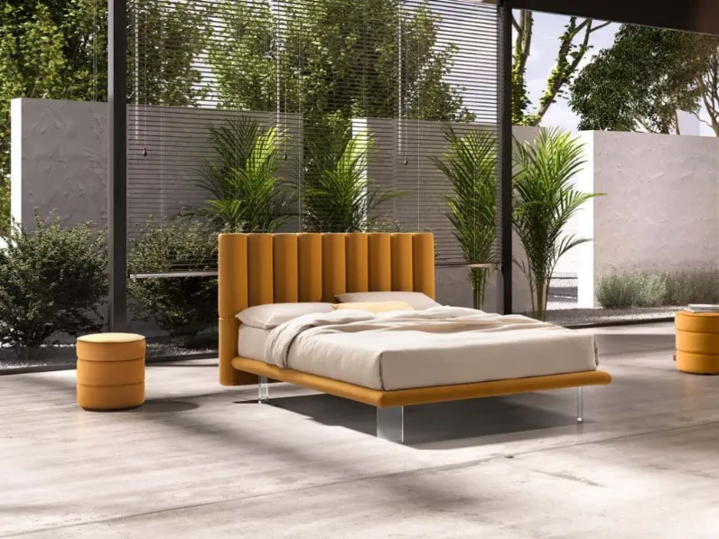 Letto Letto matrimoniale ca�di Artigianale scontato del 40%