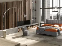 Letto moderno Letto matrimoniale do con contenitore Artigianale scontato 40%