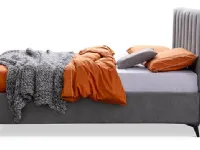 Letto moderno Letto matrimoniale do con contenitore Artigianale scontato 40%