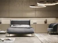 Letto moderno con giroletto Letto matrimoniale il Artigianale a prezzo ribassato