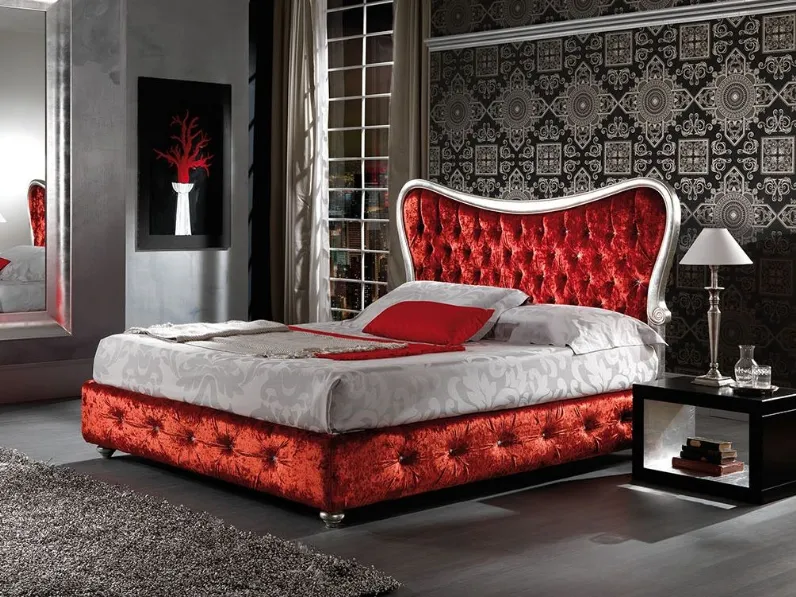 Letto Letto matrimoniale luxury swarovskidi Md work scontato del 36%