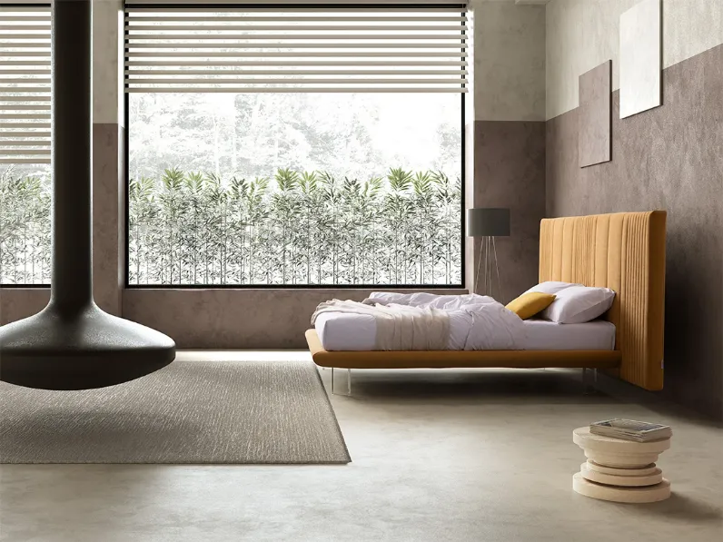 Letto imbottito modello Letto matrimoniale ma xl di Artigianale scontato 40%