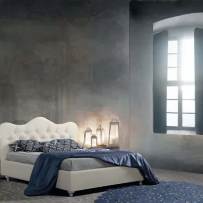 LETTO Letto matrimoniale mod.bacio con box-contenitore Lettissimi a PREZZI OUTLET